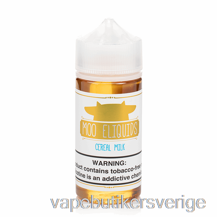 Vape Sverige Spannmålsmjölk - Moo E-vätskor - 100ml 0mg